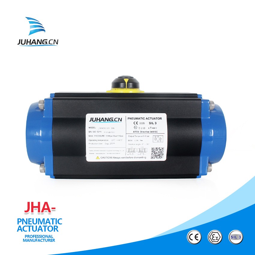 Pneumatische actuator met hoge frequentie: