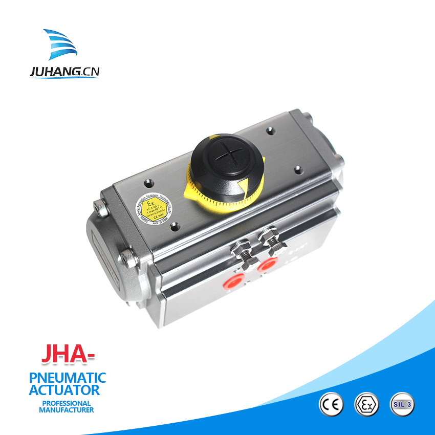 Pneumatische actuator bij lage temperatuur
