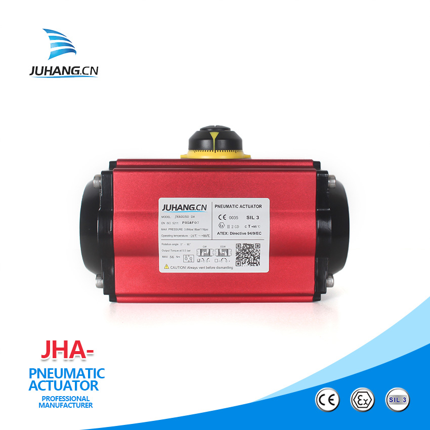Onderhoudsvrije pneumatische actuator