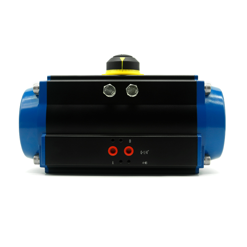 Pneumatisch actuatorrek en rondselveer retour JHA0255SR
