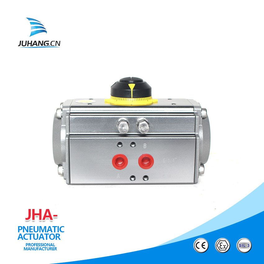Roterende pneumatische actuator